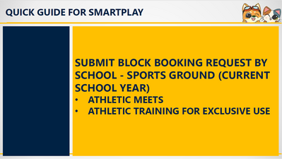 Download Now-Submit Block Booking Request By School - Sports Ground (Current School Year)