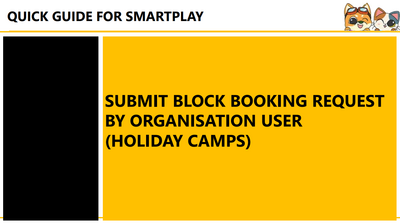 Download Now-Submit Block Booking Request - Holiday Camp